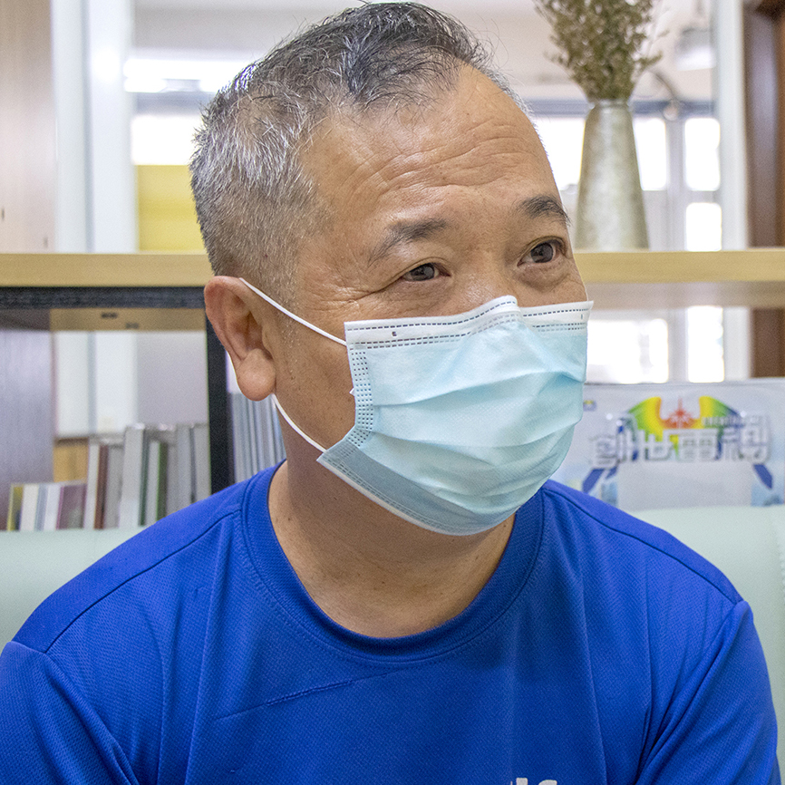 參加者發哥表示持續運動「讓自己成身舒服晒。」